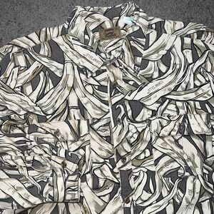 Rare Vintage 80's dukbak Cornfield Camo Button Up Shirt Men 2XL
